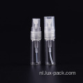 transparante parfum waterfles lege fles